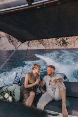 paradise beach boat trip